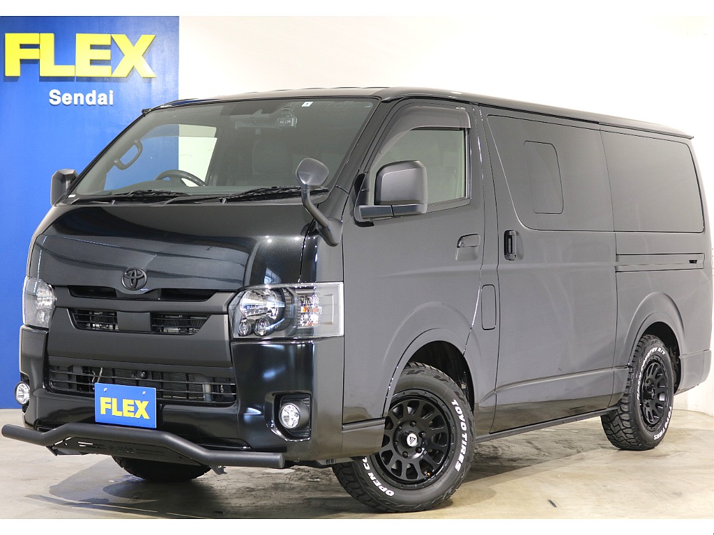 ★ブラックエディション×オフロードカスタム　スーパーGL　ダークプライムⅡ　ディーゼル４WD　スキットバー付き車両が入庫いたしました！！