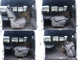 セカンドシートは折りたたむことも位置を変えることも可能になっております！！どんなシチュエーションでも対応できちゃいます！！