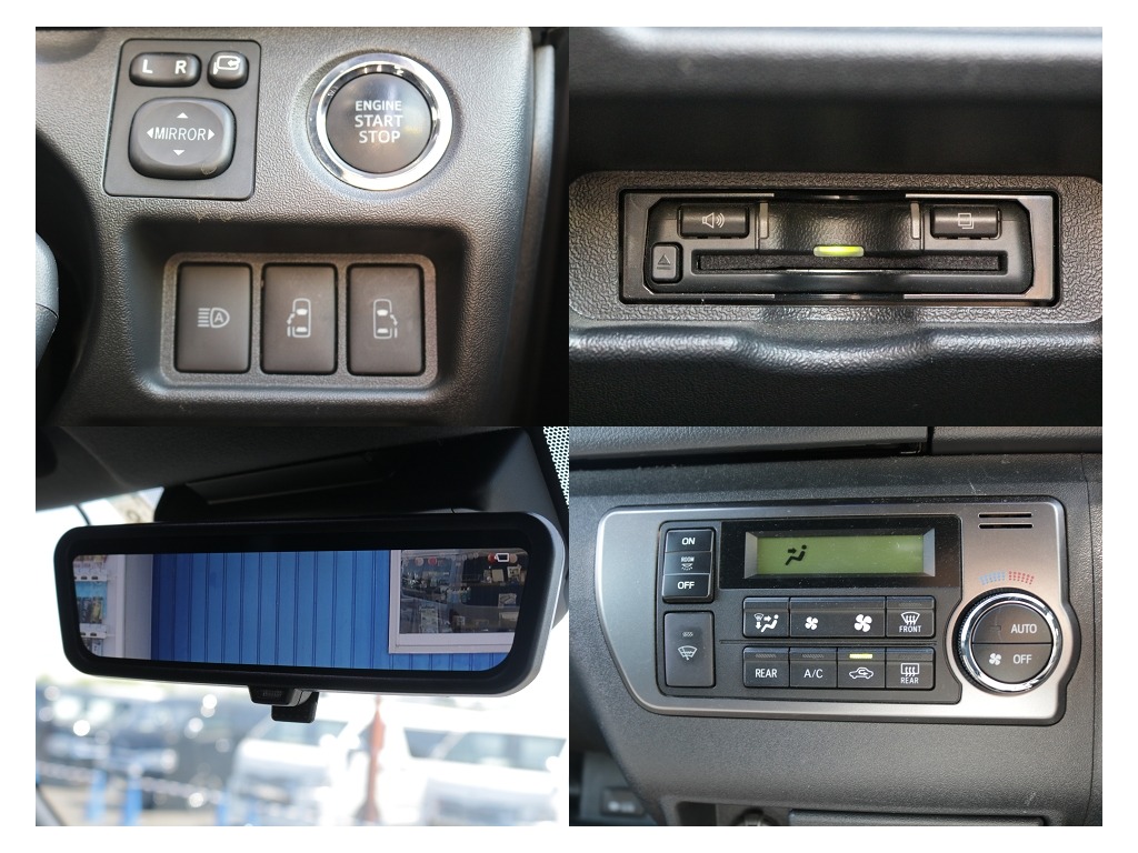 プッシュスタート・ETC・ナビ連動ドライブレコーダーなど運転するうえで嬉しい装備が充実しております！！