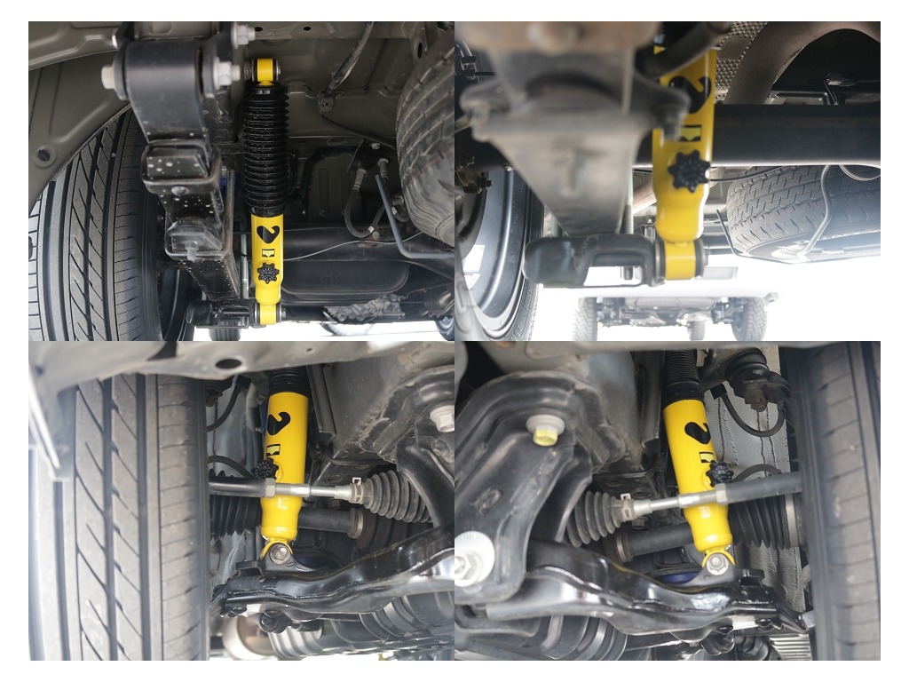 コンプリートショックアブソーバー　ハーモフレック装備済みです！！乗り心地と操縦安定を両立したものになります♪