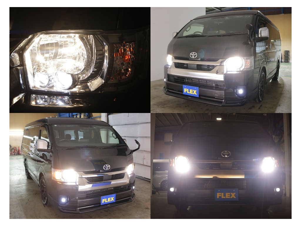 LEDヘットライト付き！！夜間走行でも明るく照らしてくれるので安心して運転していただけます！！