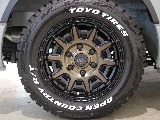 PPX D10X　16インチアルミホイール＆オープンカントリーRTタイヤ組み合わせばっちりでございます♪