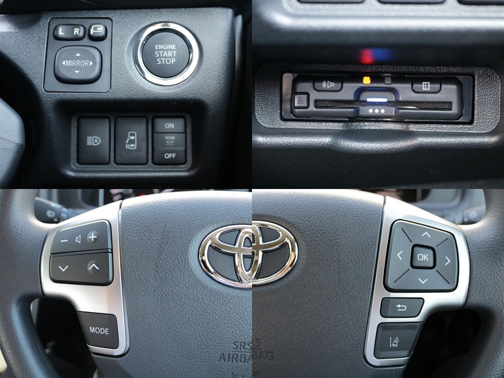 プッシュスタート・ETC・ステアリングスイッチなど運転で役立つ装備が充実しております♪