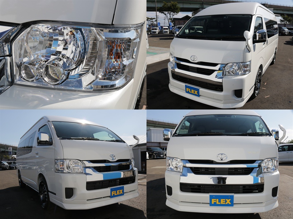 LEDヘッドライト装着済み！！夜間走行や暗い道でも明るく照らしてくれるので安心して運転していただけます♪