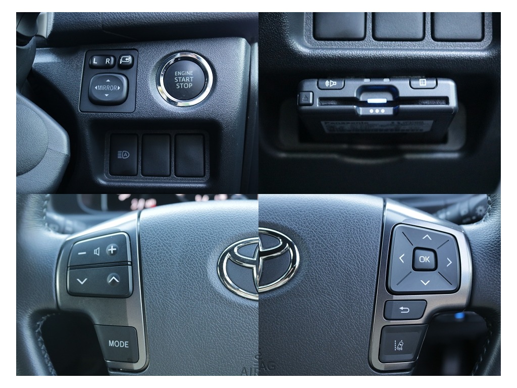 プッシュスタート・ETC・ステアリングスイッチなど運転するうえで嬉しい装備が充実しております♪