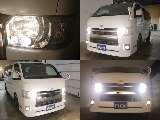 LEDヘットライト付きで暗い道などでも明るく照らしてくれるので安心して運転していただけます♪
