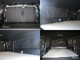 間仕切りカーテンや遮光パット付きですので車中泊の際プライベート空間を作ることもできます！！