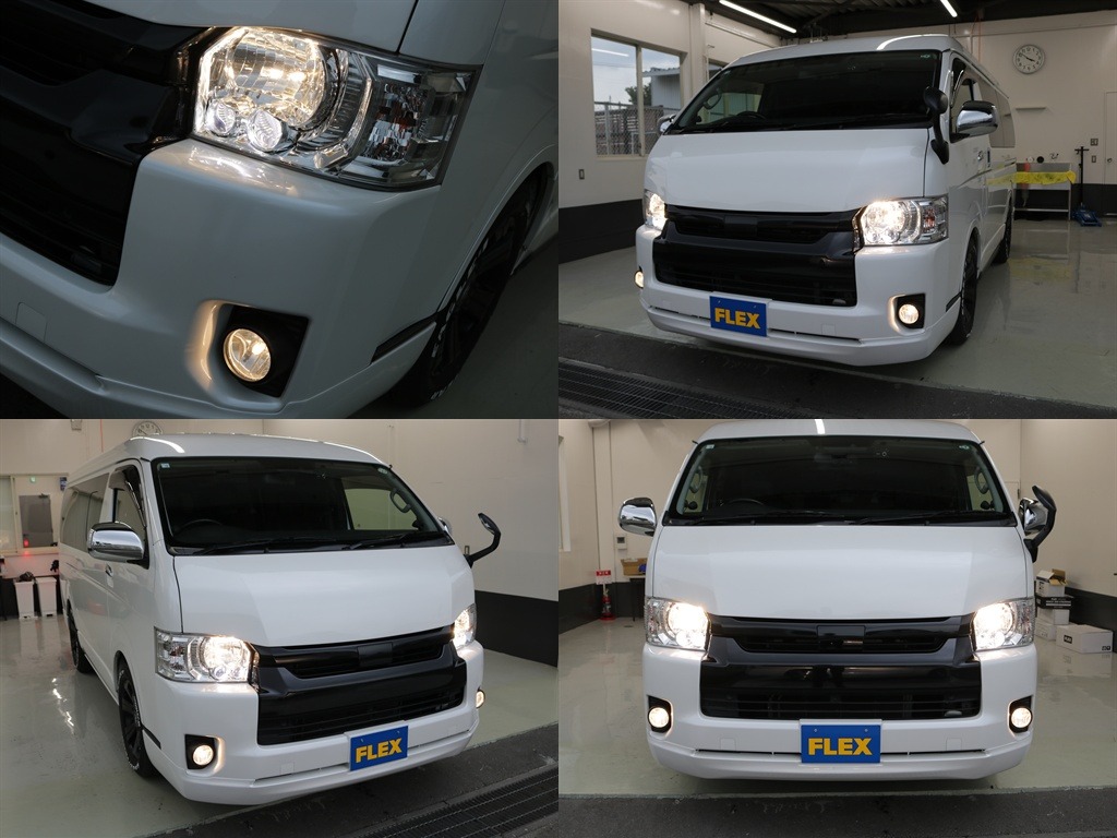 ヘッドライトはLEDになっておりますので夜間など暗い道でも安心して運転していただけます♪