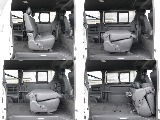 2列目は背もたれを倒すことや前に倒すこともできるようになっておりますのでシチュエーションに応じて対応できちゃいます！！
