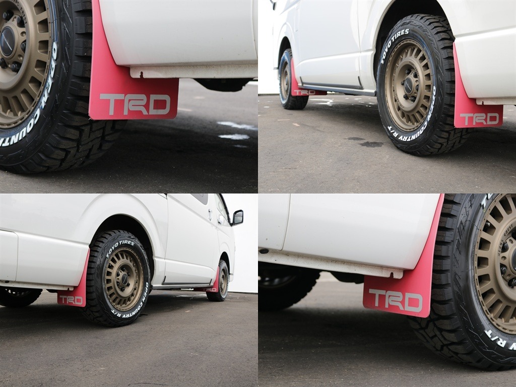マットフラップも装着しております！！飛び石などから車体を守ってくれる効果もあります！！