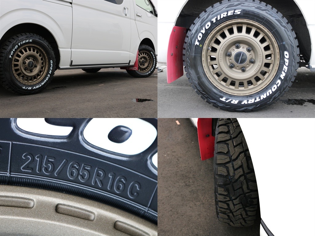 ネクサスクレスト　NC-1　１６インチAW＆オープンカントリーRTタイヤ装着済み！！