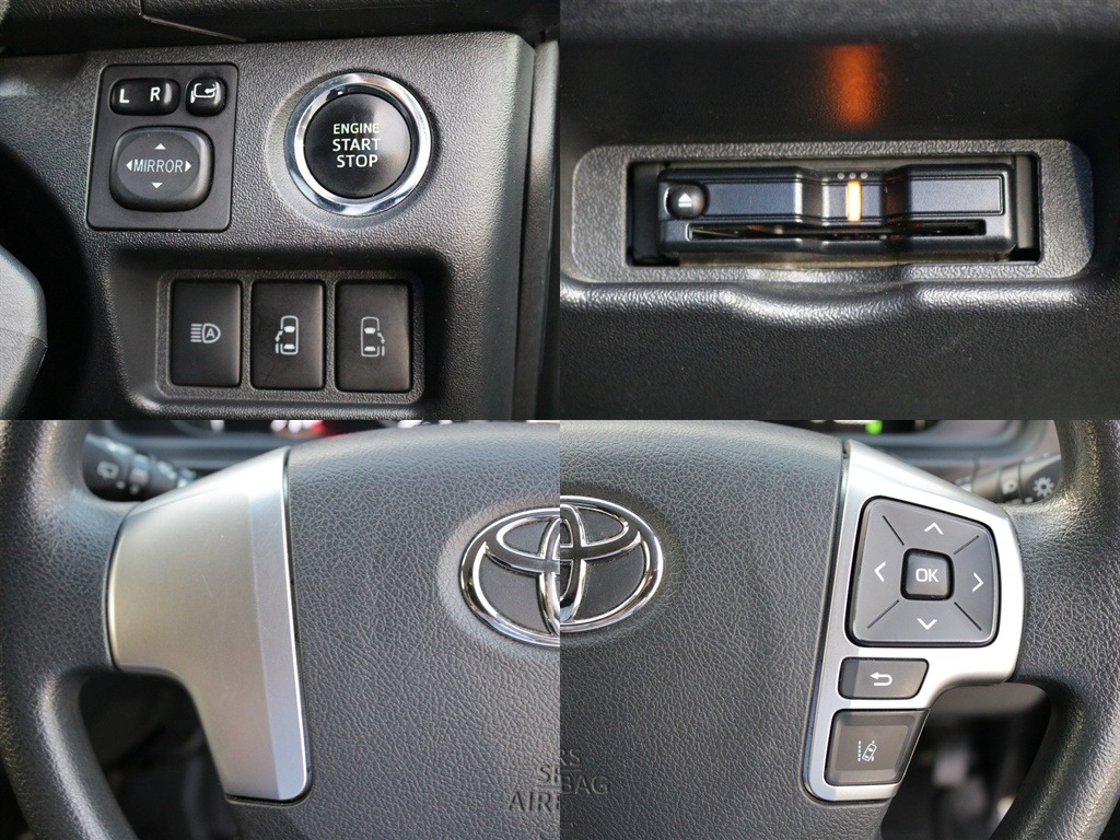 プッシュスタート・ETC・ステアリングスイッチなど運転するうえで嬉しい装備が充実しております！！