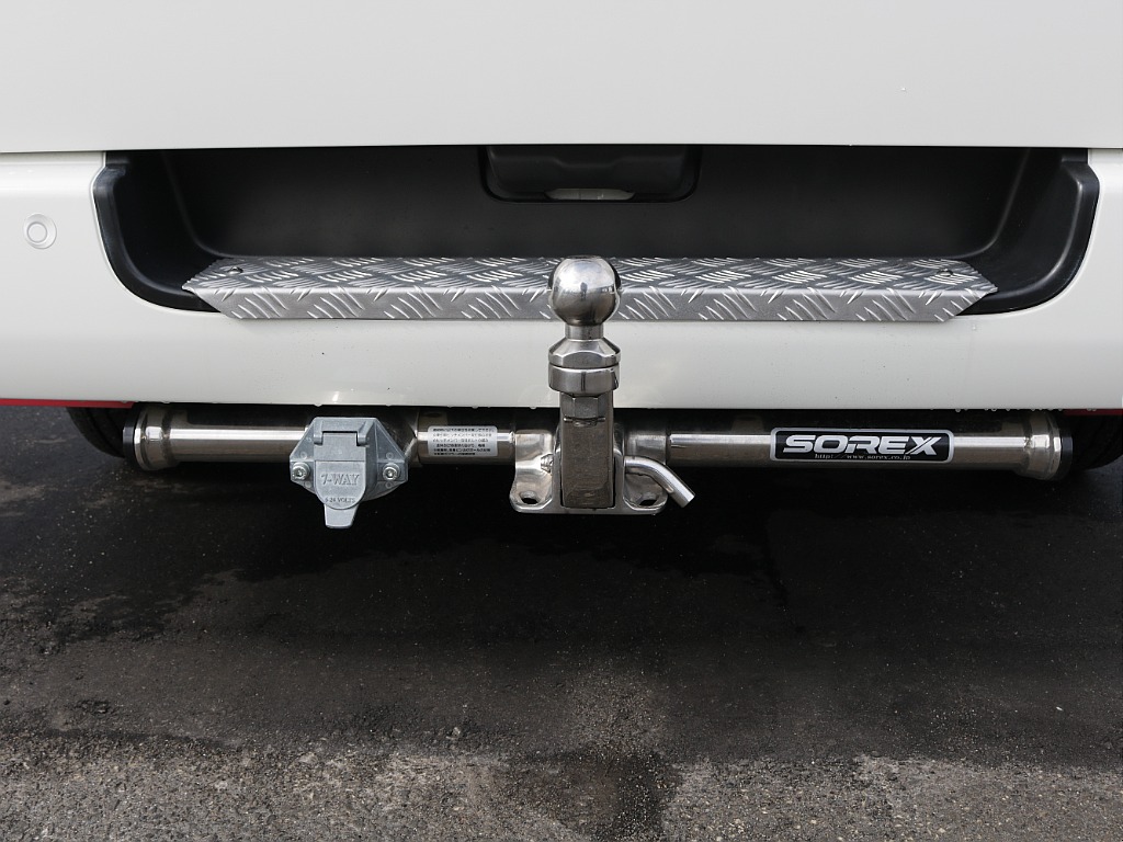SOREXのヒッチメンバーも装着されております！！
