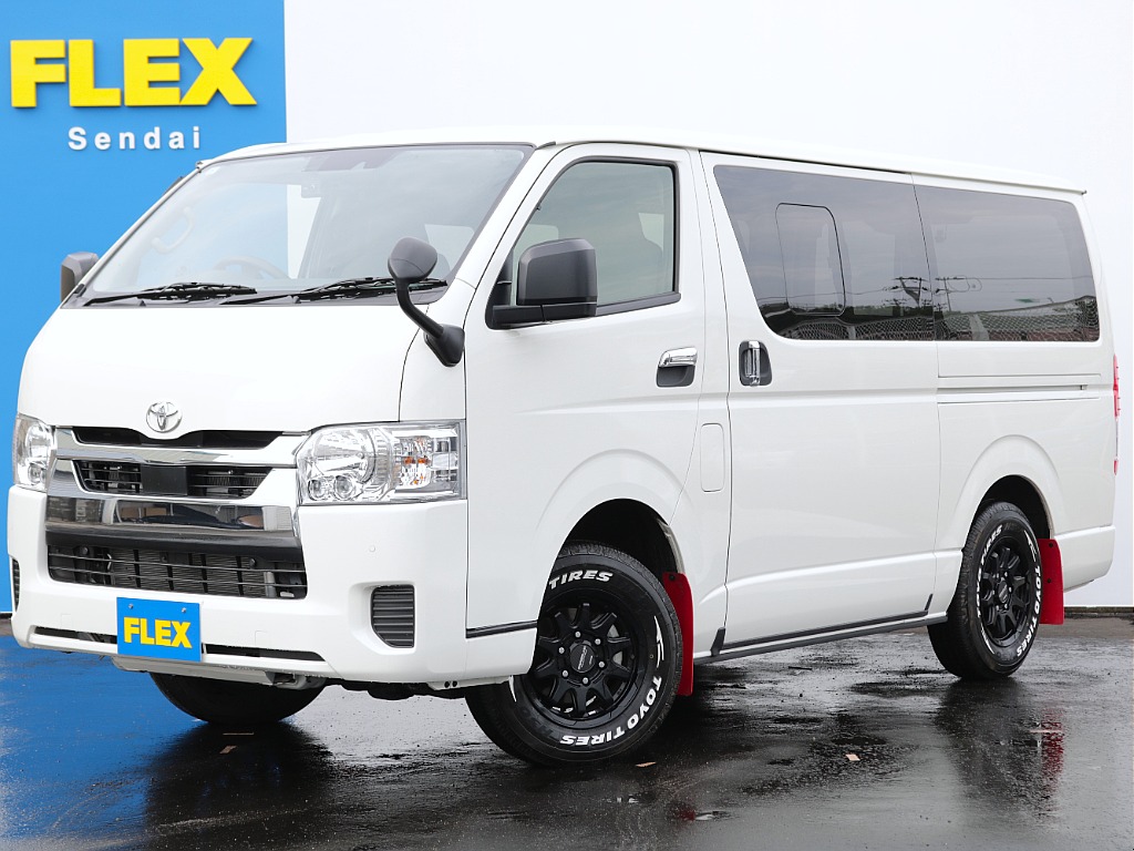★令和5年式　低走行車両　ハイエースバン　DX　ディーゼル４WD　GLパッケージ★