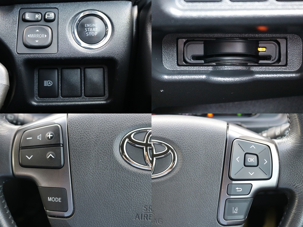 プッシュスタート・ETC・ステアリングスイッチなど運転で役立ち装備が充実しております♪