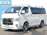 ★令和4年式　ハイエースバン　スーパーGL　ディーゼル４WD　ダークプライムⅡ　オーニング付き車両★