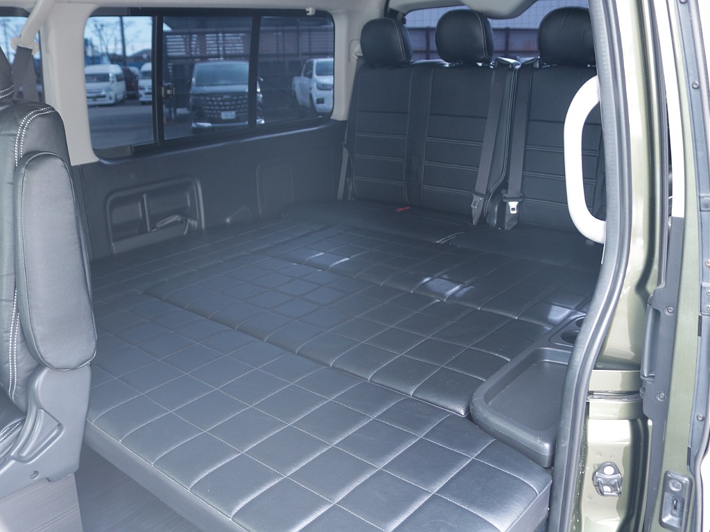 ゆったりできるベット空間も作り出すことができちゃいます♪