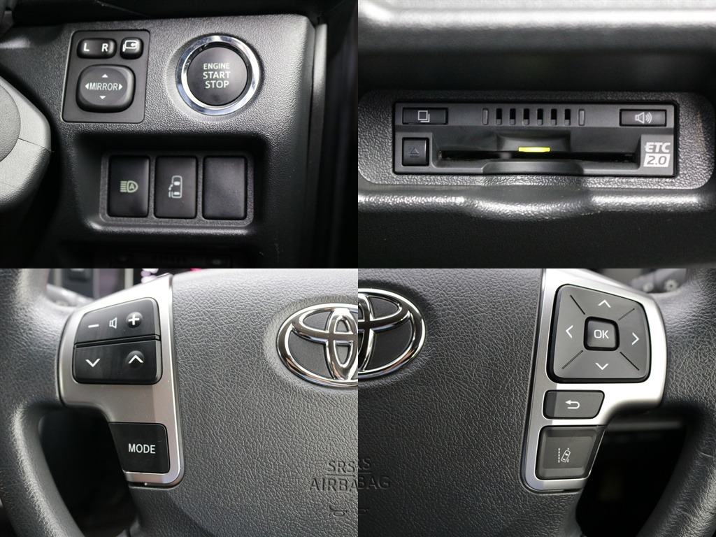 プッシュスタート・ETC2.0・ステアリングスイッチなど運転するうえで役立つ装備品が充実しております！！