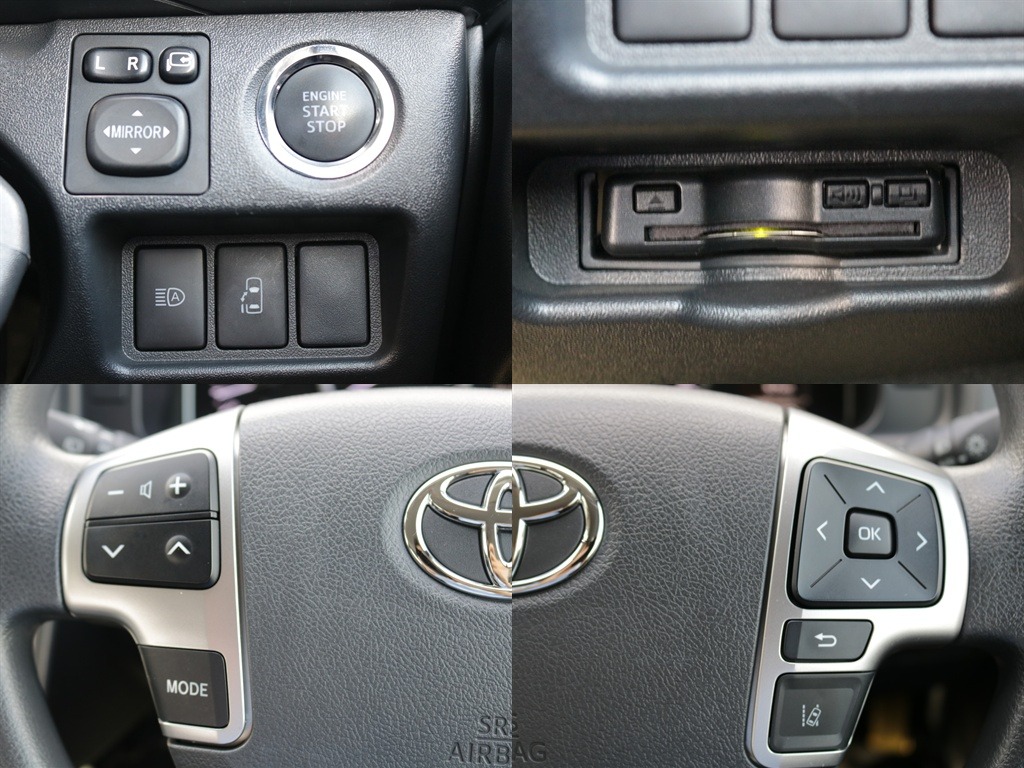 プッシュスタート・ETC・ステアリングスイッチなど運転するうえで嬉しい装備が充実しております♪