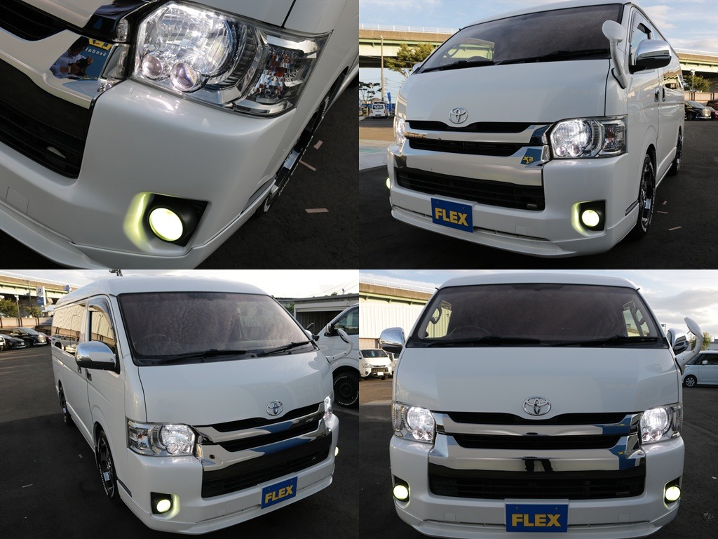 LEDヘッドライト装着済み！！夜間走行や暗い道でも明るく照らしてくれるので安心して運転していただけます！！