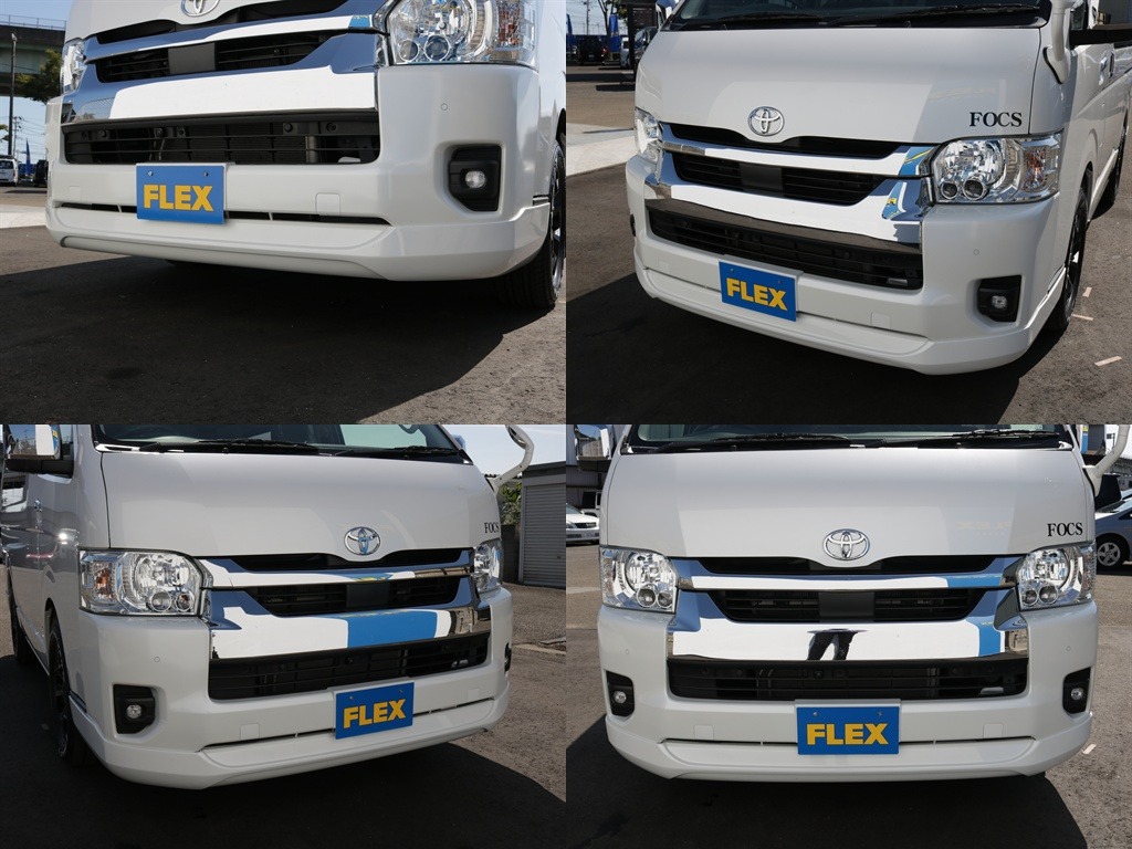 エセックスフロントスポイラー装着済み！！フロントフェイスのかっこよさが一気に跳ね上がりますね♪