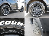 ネクサストレイル NT-1 16インチAW&オープンカントリーRTタイヤ装着済み!!外装全体がブラックで統一されておりかっこいい仕様になっております♪