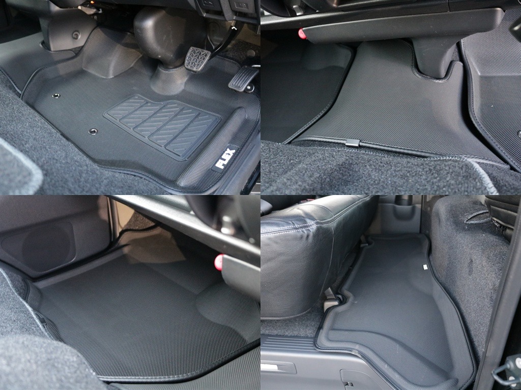 ヘッドライトやトヨタエンブレム・ドアノブなどもマットブラック塗装で統一感がさらにアップ♪