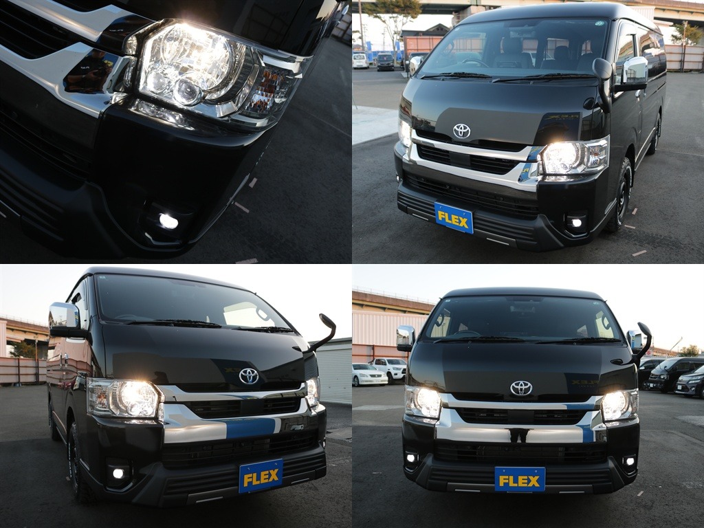 LEDヘッドライト装着済み！！夜間走行や暗い道でも明るく照らしてくれるので安心して運転していただけます♪