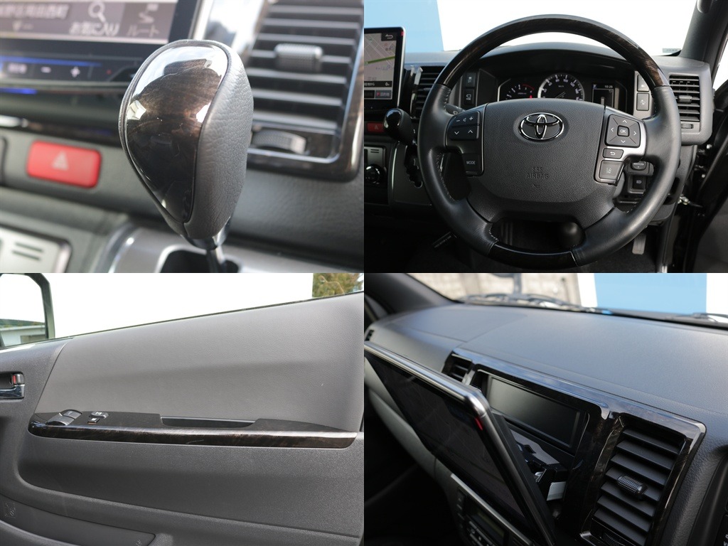 ステアリング　パネル　シフトノブなどダークプライム専用になっているので高級感がありかっこよさもアップ！！