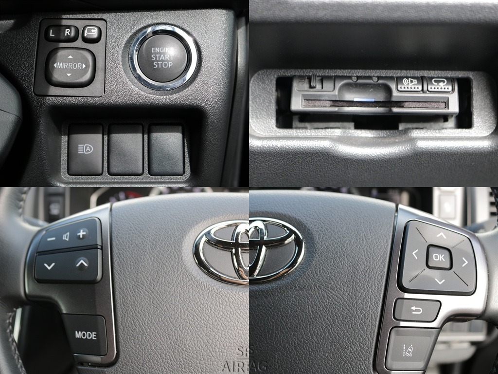 プッシュスタート・ETC・ステアリングスイッチなど運転するうえで役立つ装備が充実しております♪