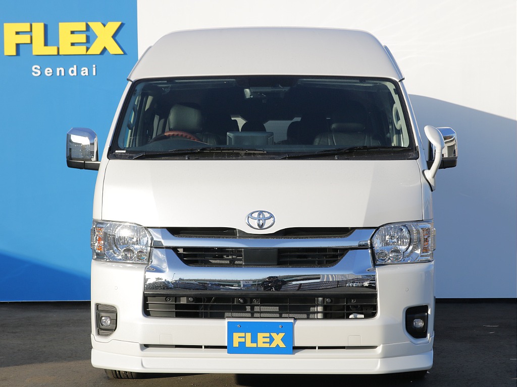 フレックスカスタム車両のグランドキャビンファインテックツアラーが仙台店に入庫いたしました！！