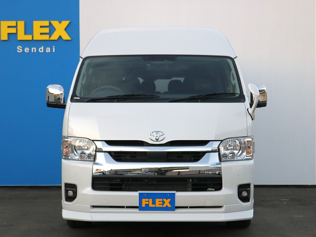 フレックスカスタム車両のグランドキャビンファインテックツアラーが仙台店に入庫いたしました！！