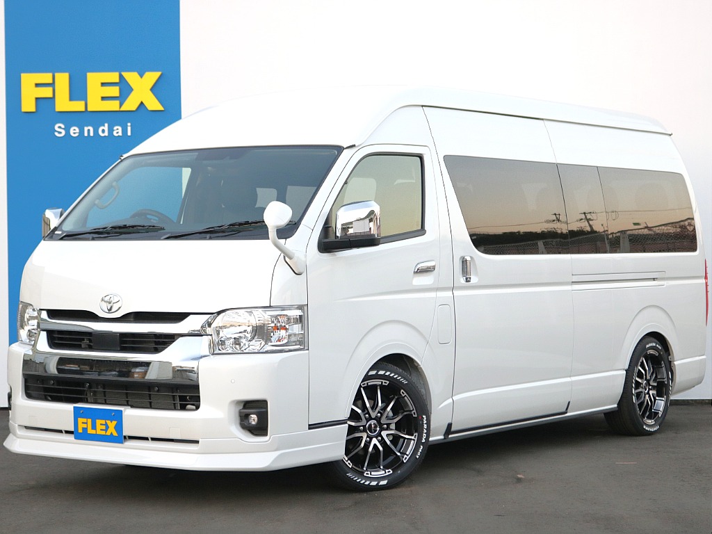 ★新車　グランドキャビン　ガソリン４WD　ファインテックツアラー　パールホワイト★