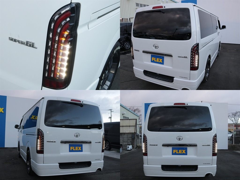 煌きレッドＬＥＤテール装着済み！！リアビューをスタイリッシュに彩るLEDテール?