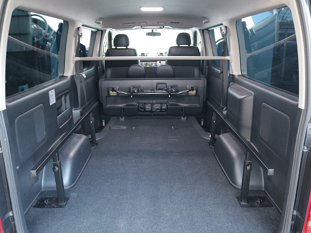 取り外しも可能になっておりますので大きい荷物でも楽々載せられるラゲッチスペースも確保可能になっております♪