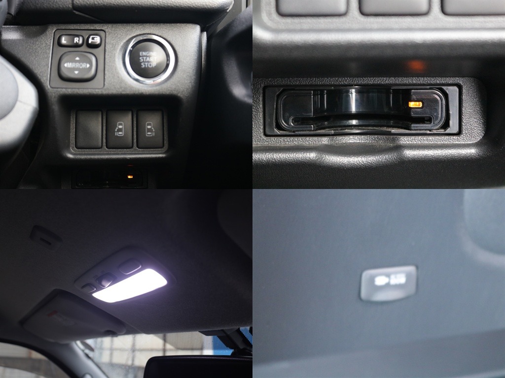 プッシュスタート・ETC・LEDルームランプなど運転などで役立つ装備が充実しております♪