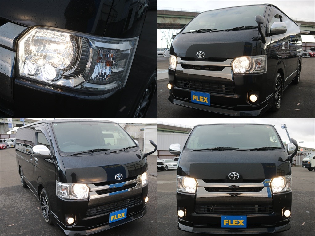 LEDヘッドライト装着済み！！夜間走行や暗い空間でも明るく照らしてくれるので安心して運転していただきます！！