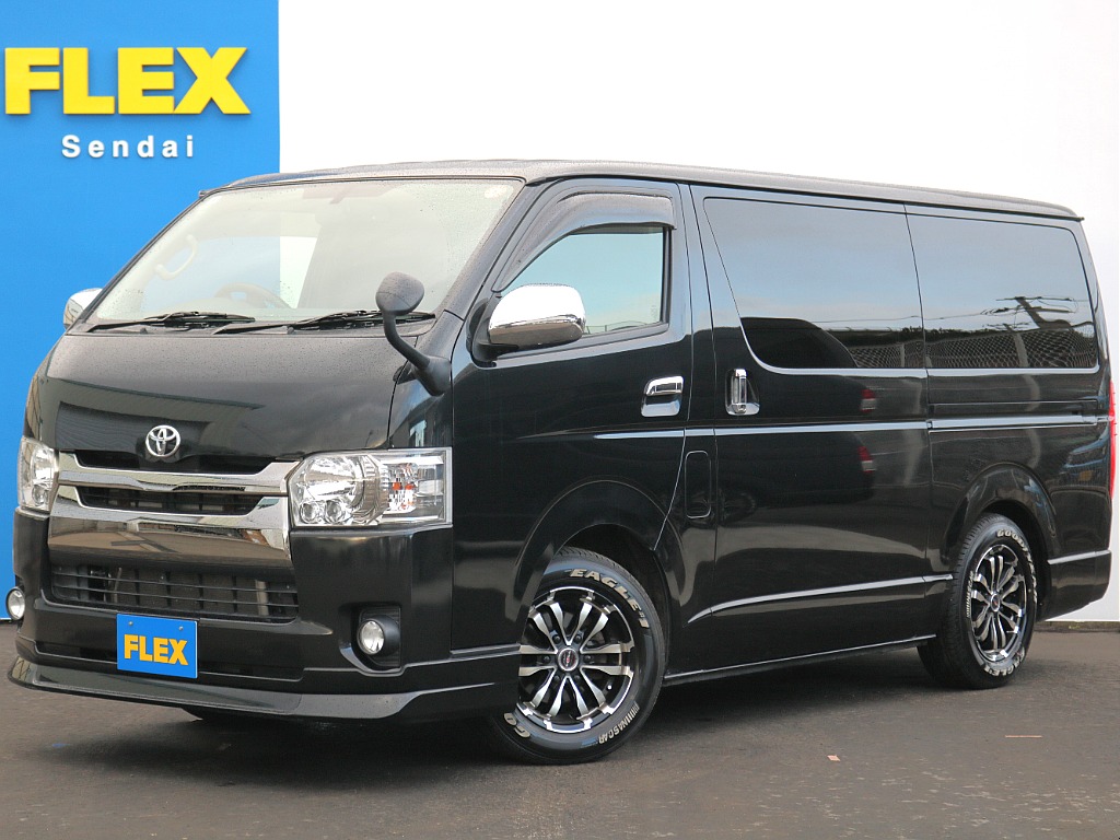 ★H29 年式　ハイエース　スーパーGL　ダークプライム　ディーゼル　４WD　★