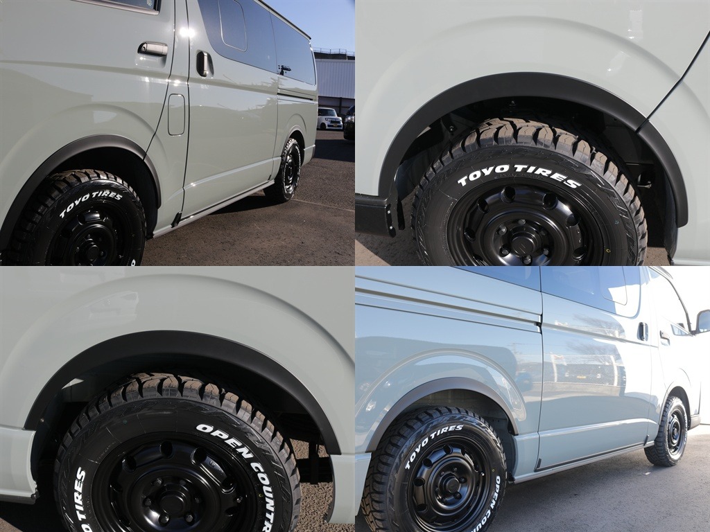 デルフィーノライン　オーバーフェンダー装着済み！！オフロードカスタムで一気にお洒落度がアップ♪