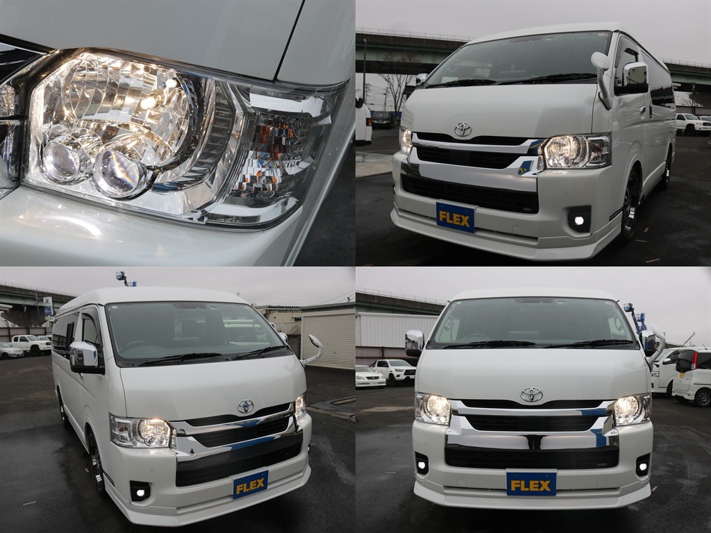 LEDヘッドランプで夜間も安心・安全！