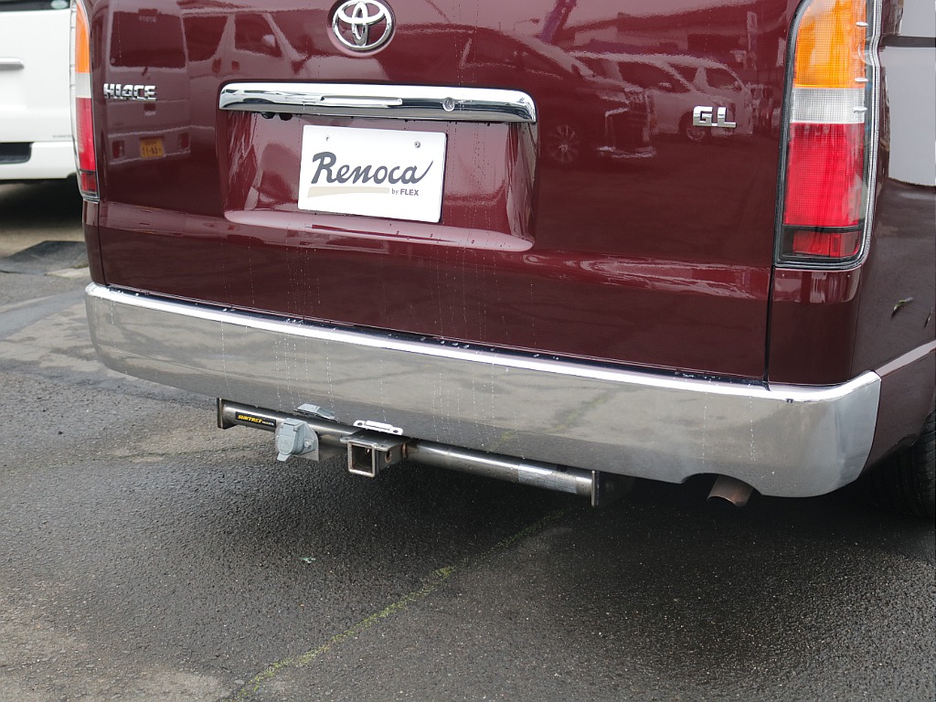 リアバンパーもメッキラッピング＆ソレックス製ヒッチメンバー付！