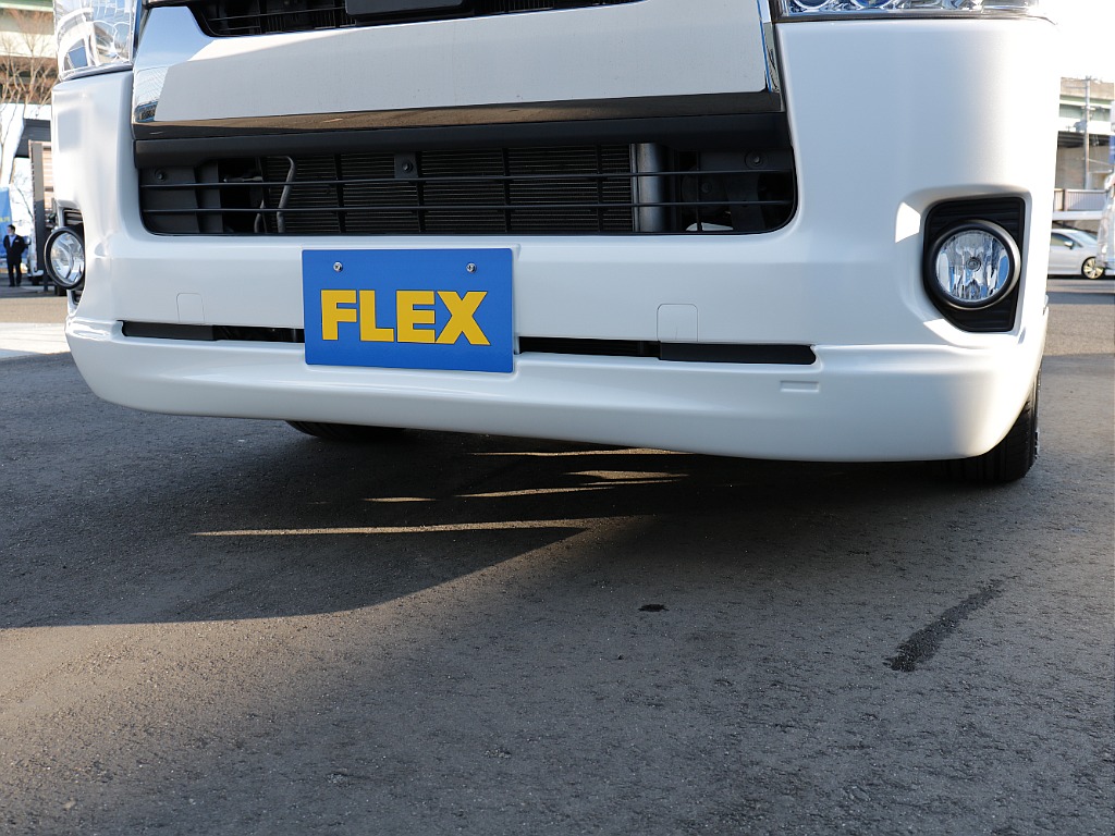 クリーンルック３フロントスポイラー装着済み！！フェイスが一気に引き締まりかっこよさが一段とアップします♪