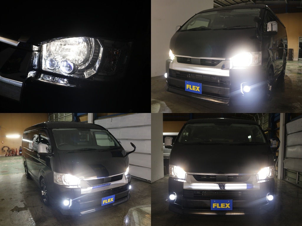 LEDヘットランプ＆フォグ＆ポジション付き！