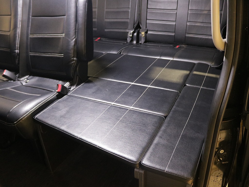 ゼロワゴンベットキットで簡易的に休めます