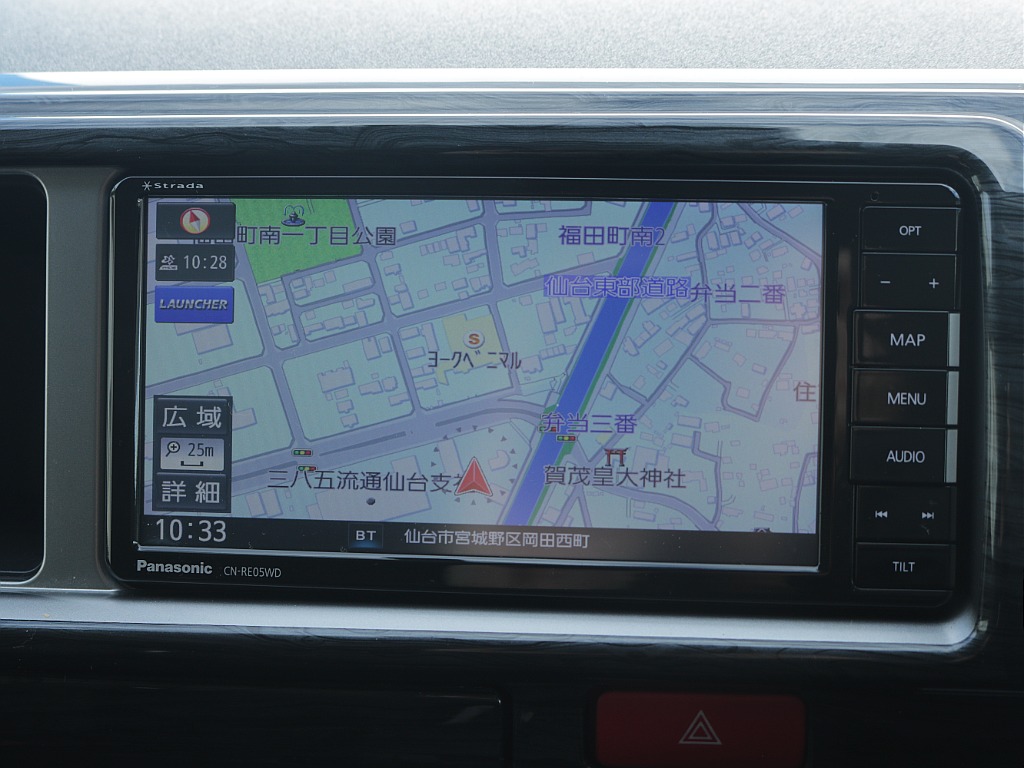 パナソニック製SDフルセグナビ！