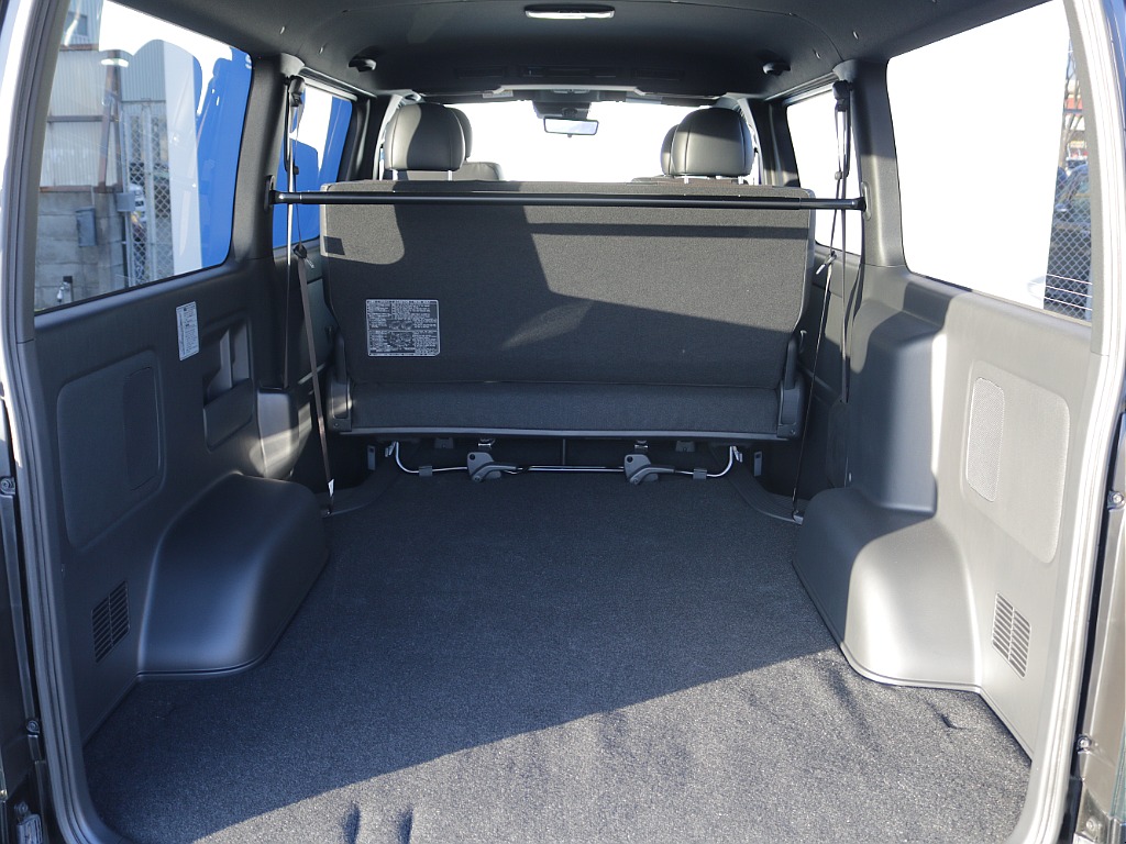 大きい荷物でも楽々載せられるラゲッチスペースも確保可能！！