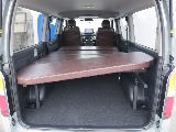 ノットレコードタイプⅡベットキットが搭載！！広々空間で車中泊やアウトドアにお使いいただけます！！