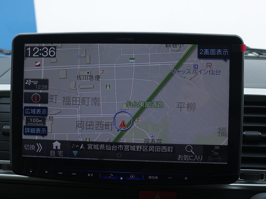 アルパインビックX11インチナビ装着予定！！ナビ・テレビ・ラジオやブルートゥースなどもお使いできます♪