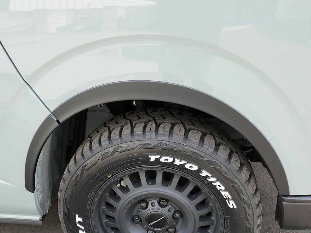 デルフィーノライン　オーバーフェンダー装着済み！！オフロードカスタムにピッタリですね♪