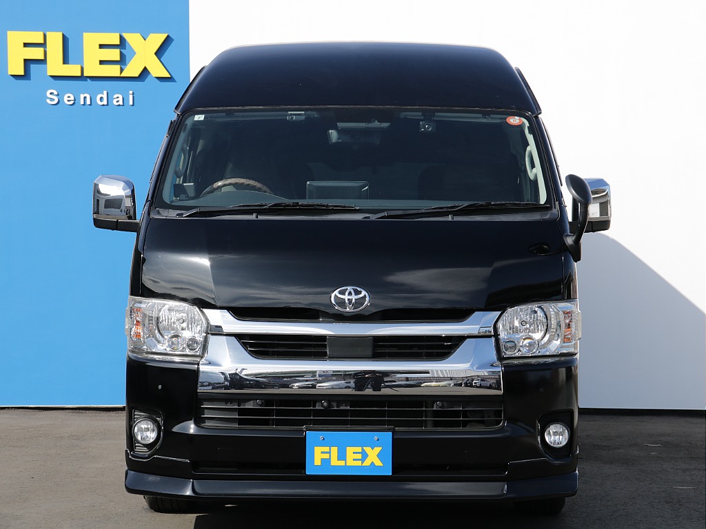 非常に球数の少ないスーパーロングのディーゼル４WDのブラックのお車が仙台店に入庫いたしました！！